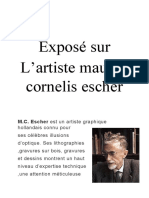 Exposé Sur Maurits Cornelis Escher