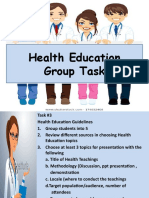 Health Edu Group Task #3