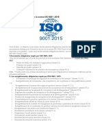 Les documents exigés par la norme ISO 9001