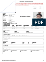 Preview Your AUST Admission Form