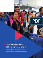 GUATEMALA-Guía de derechos y obligaciones laborales