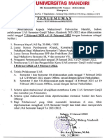 Pengumuman UAS UM Ganjil 21 22 Mahasiswa