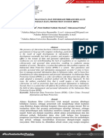 Indonesian Data Protection System (Idps) : Perlindungan Data Dan Informasi Pribadi Melalui