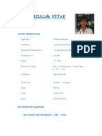 Curriculum Vitae Mariela Essa