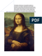 Mona Lisa ("Senhora Lisa" (2) ) Também Conhecida Como A Gioconda (3) (Em Italiano: La