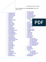 List of Gear Nomenclature 24.05
