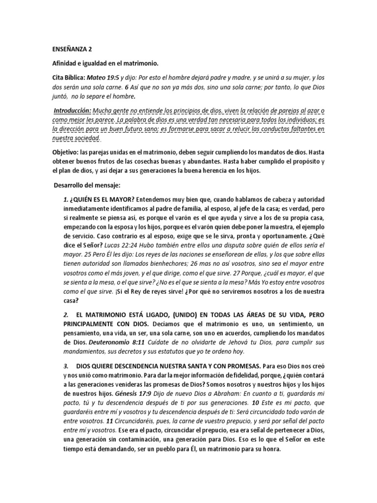 Matrimonio Cristiano y Unidad | PDF | Cristo (título) | Amor