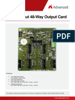 680-198-01A MXP-539 16-Way Input 48-Way Output Card