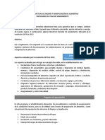 Buenas Prácticas de Higiene y Manipulación de Alimentos