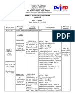 Arts 8: Weekly Home Learning Plan Mapeh 8 Week 7 Quarter 1