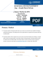 Primary - Market & IPO