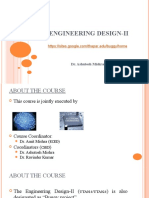Engineering Design-Ii: Dr. Ashutosh Mishra