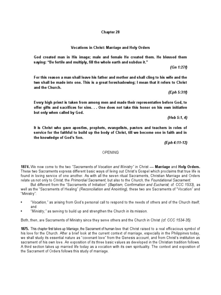 Chapter 28 | PDF | Philosophy | Religion & Spirituality