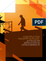 Construction Industry Outlook Report Focuses on MEA Markets
