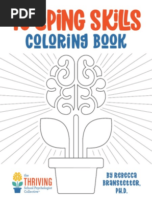 Coping skills coloring pages