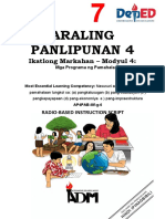 Araling Panlipunan 4: Ikatlong Markahan - Modyul 4