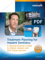 Treatment Planning For Implant Dentistry Waterpik Michael Tischler Dds