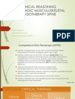 Clinical Reasoning OMPT Spine