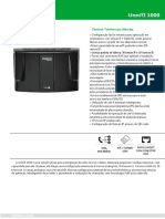 Datasheet UnniTI 1000 Intelbras