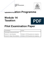 M14 Pilot Paper