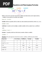 Maths Notebook Week 1 & 2