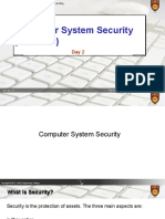 Computer System Security (KNC 301) : Ver. No.: 1.1