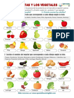 02-Fruits & Vegetables Worksheet