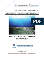1 C-HS-DM-003R0 Structural Analysis of Penstocks of Zungeru