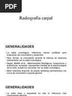 Edad Ósea Radiológica 2 | PDF | Mano | Hueso