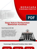 Materi - 235 - 3. Hukum Acara Pengujian UU Terhadap UUD 1945 - YM Dr. Suhartoyo