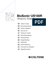 Coltene - Biosonic Us100r - Guia de Uso