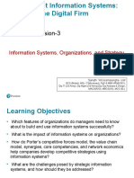 Session-3: Information Systems, Organizations, and Strategy