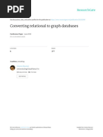 Converting Relational To Graph Databases: June 2013