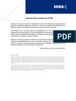 IDEA Comunicado FMI