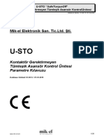 U-STO Parametre Kılavuzu V1.00 TR