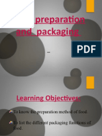 Food Preparation and Packaging