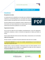 Matemática III - Estadística y tablas de frecuencias