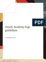 Oracle Academy Logo Guidelines: Last Updated 06.08.20