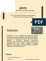 ARDS: Síndrome de Dificultad Respiratoria Aguda