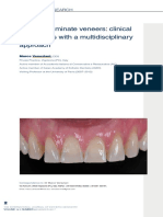 Ceramic Laminate Veneers: Clinical Procedures With A Multidisciplinary Approach