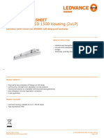 DAMP PROOF LED 1500 Housing (2xLP) : Product Datasheet