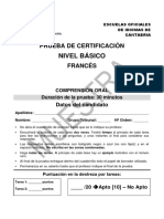 Nivel Básico: Prueba de Certificación