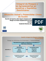 Gestión Integral de Riesgos y Seguros Agropecuarios en Centroamérica y República Dominicana