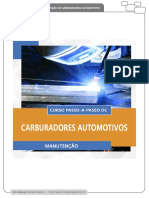 01 - Curso de Mecânica E Manutenção de Carburadores Automotivos