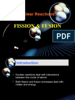 Nuclear Reactions:: Fission & Fusion