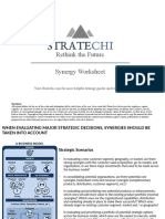 Stratechi - Synergy Worksheet Template