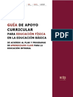 Guía de Apoyo Curricular y Actividades Educación Física.