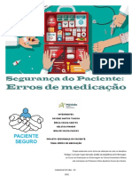 Segurança Do Paciente - ERROS DE MEDICAÇÃO