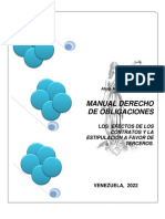 MANUAL DERECHO DE OBLIGACIONES PARTE I-2022 MSC