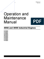 Operation and Maintenance Manual: 400A and 400D Industrial Engines